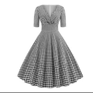 Pinup Gingham Dress